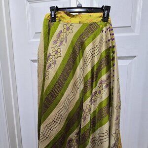 Full Wrap Reversible Skirt BoHo Whimsical Gypsy Artsy Hippie**NO TAGS**